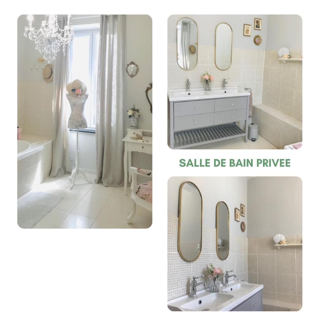 Notre Maison Aux Volets Bleus Ouveillan Extérieur photo