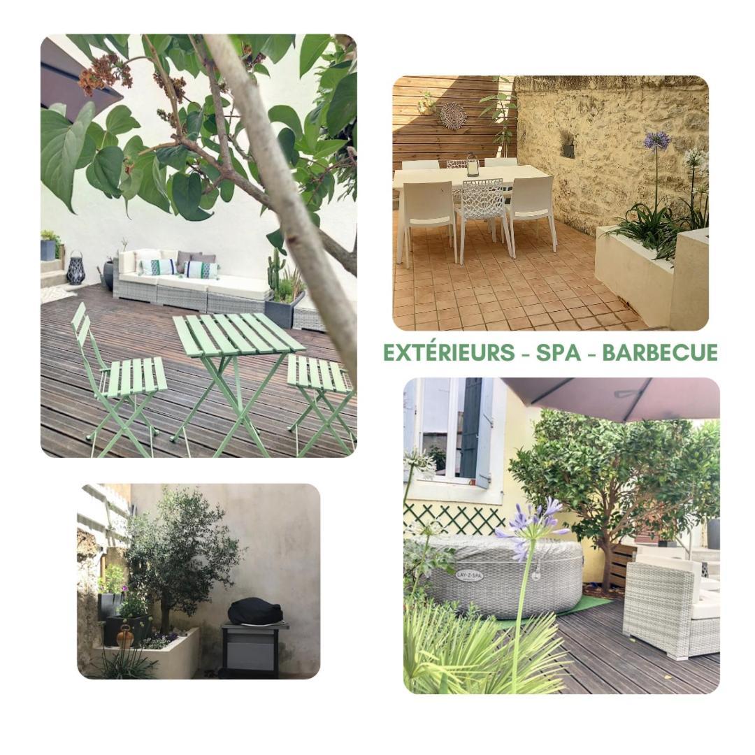 Notre Maison Aux Volets Bleus Ouveillan Extérieur photo